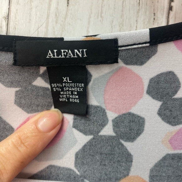 Alfani Colorful Polka Dot Dress size XL - Picture 10 of 10